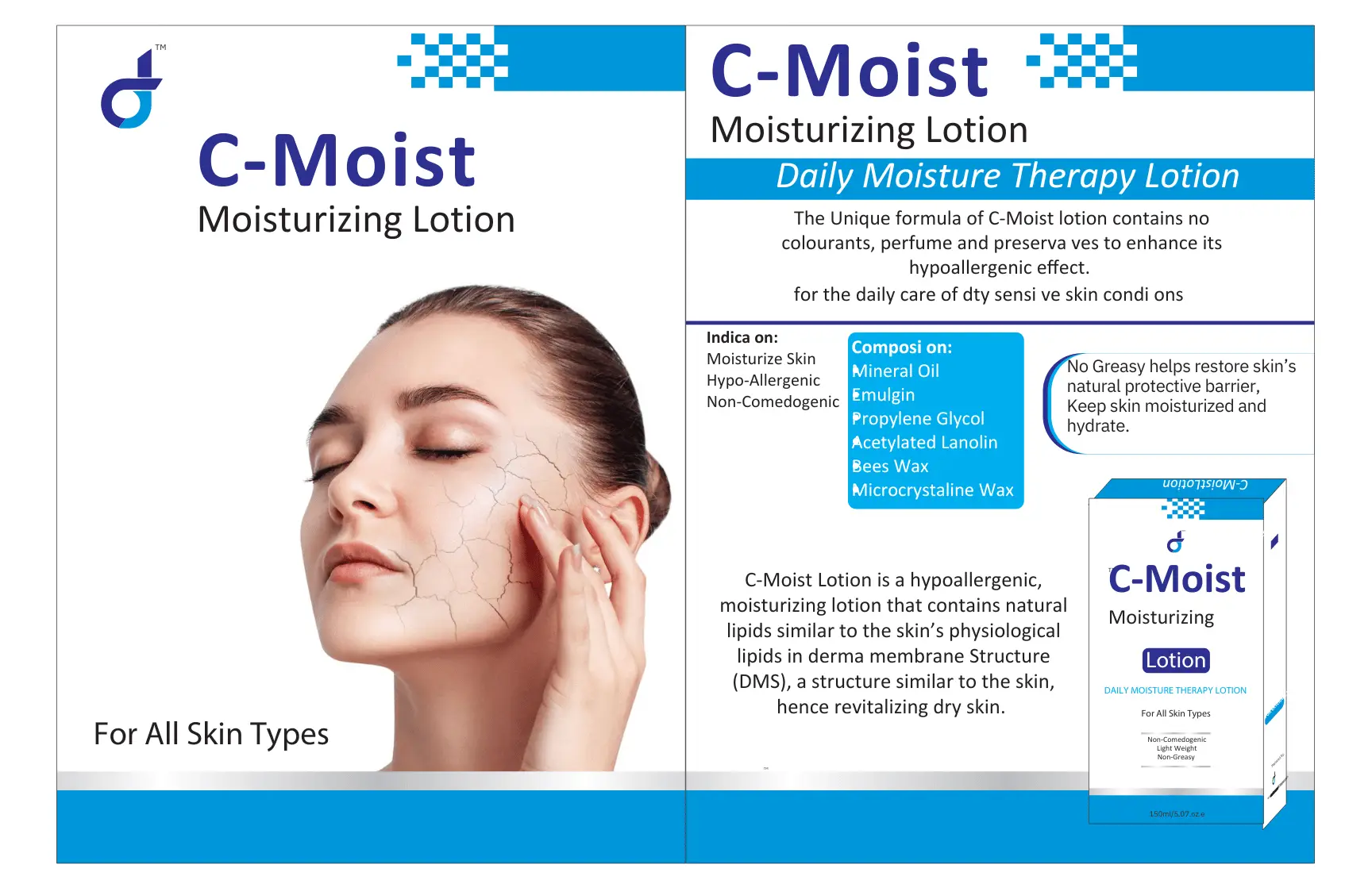 C-MOIST MOISTURIZING LOTION BY GNG