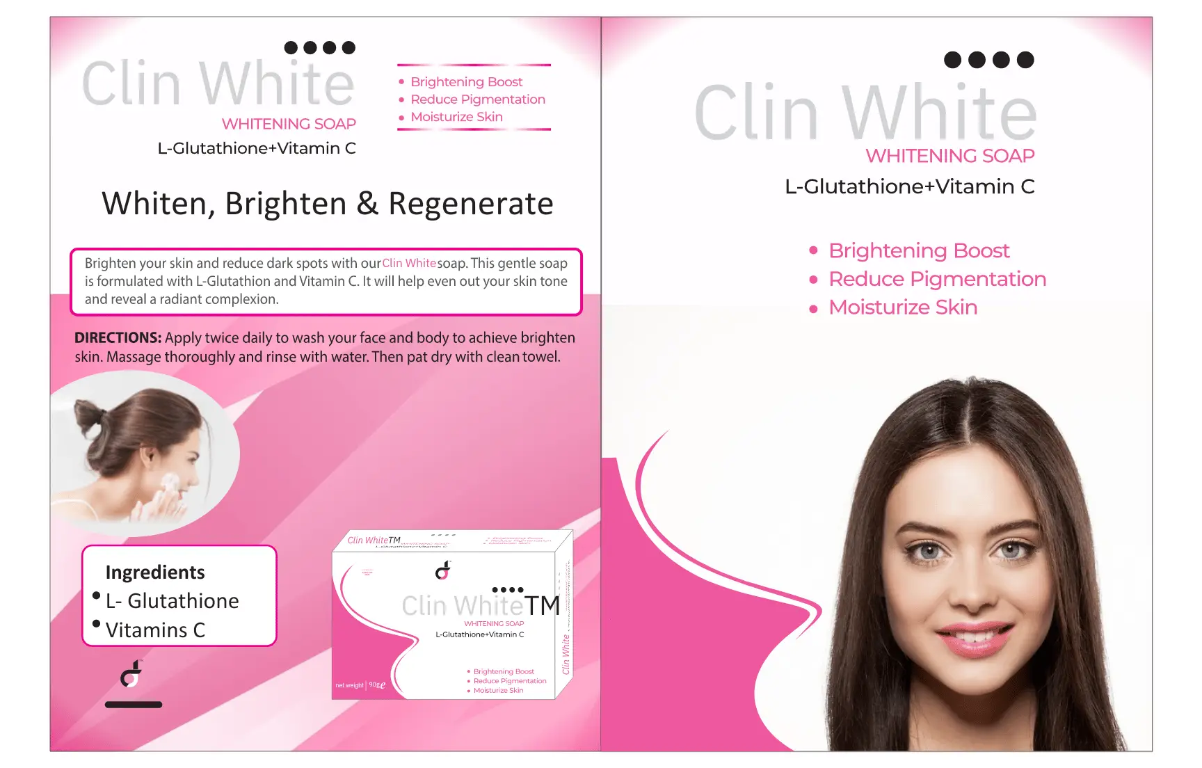 CLIN WHITE WHITENING SOAP