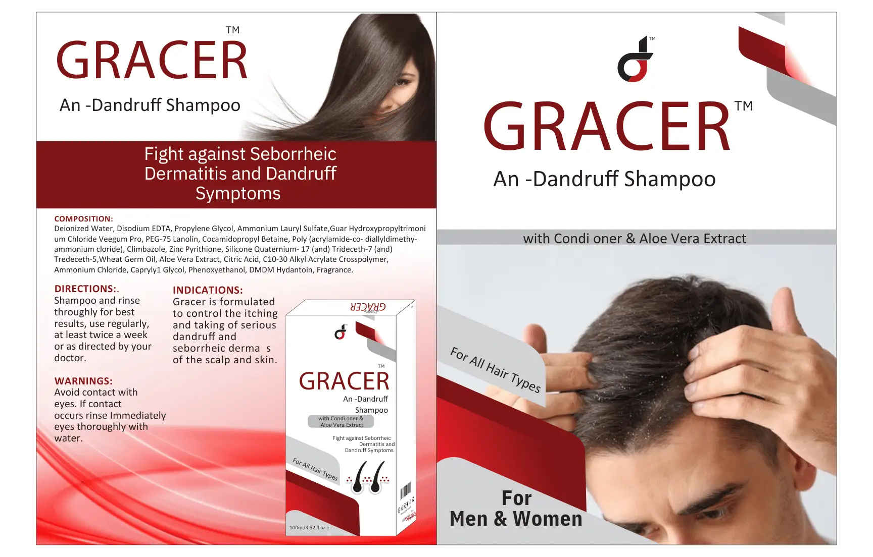 GRACER ANTI DANDRUFF SHAMPO BY GNG